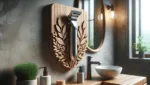 Dekorative DIY-Wandhalterung fuer Nasenhaartrimmer