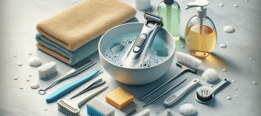 Nasenhaartrimmer reinigen mit Hausmitteln