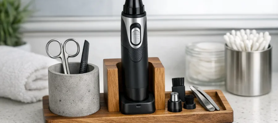 Kreative DIY-Organizer fuer Nasenhaartrimmer: So bringst du Ordnung in dein Badezimmer