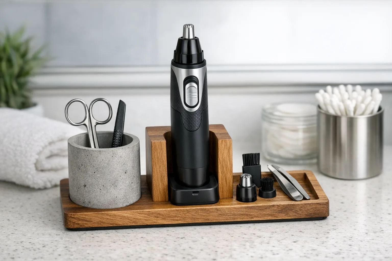 Kreative DIY-Organizer fuer Nasenhaartrimmer: So bringst du Ordnung in dein Badezimmer